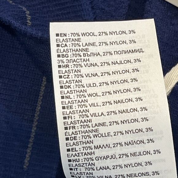 icebreaker NEW Mens L 200 Zone Seamless Leggings Base Layer Blue Merino Blend - Picture 12 of 15